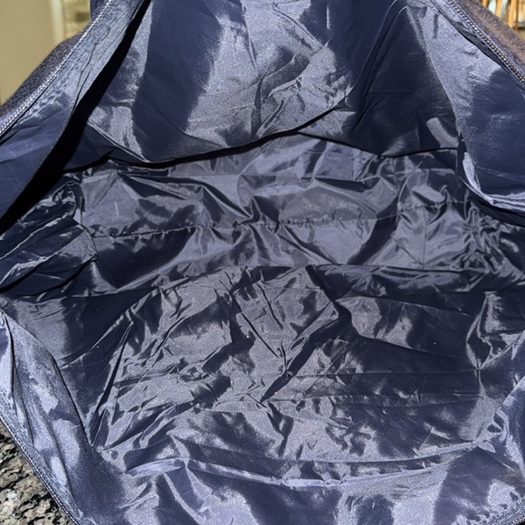 DSW blue duffel weekender bag EUC - Picture 12 of 12